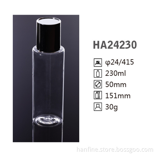 230ML Best sale plastic PET packaging cosmetic serum bottle